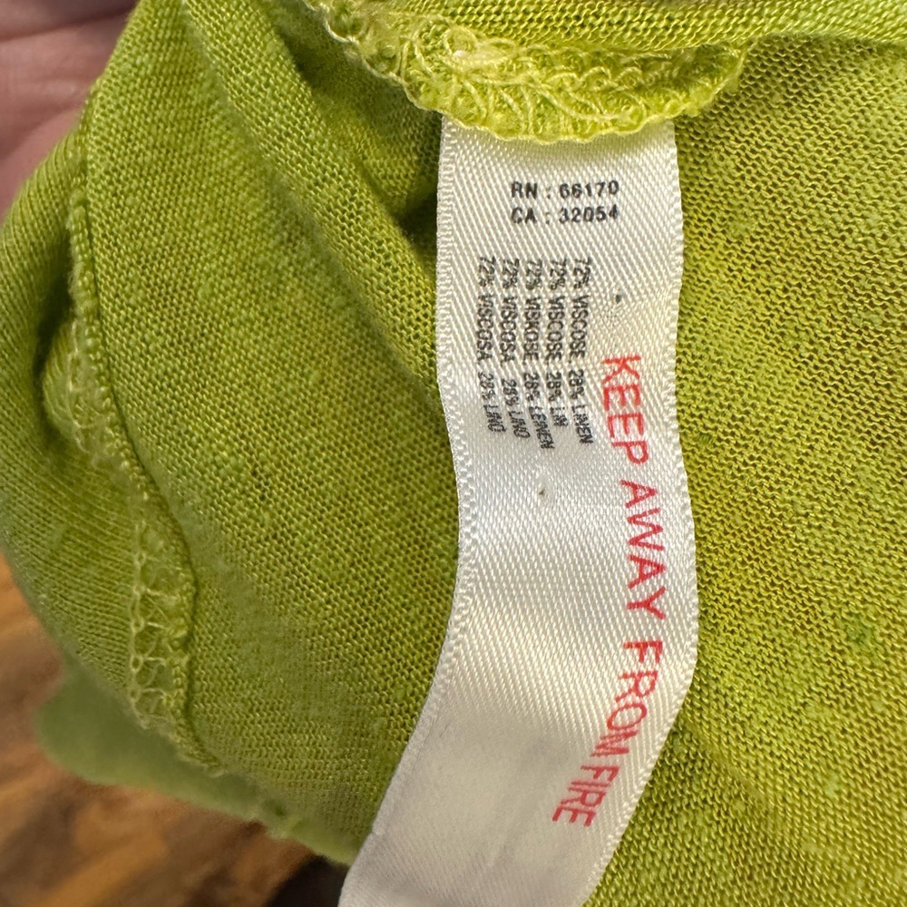 Free People Lime Green Twist-Front Maxi Dress - Picture 4 of 5